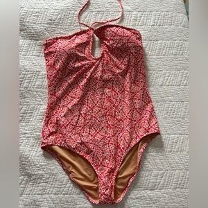 Brand new J Crew floral swimsuit